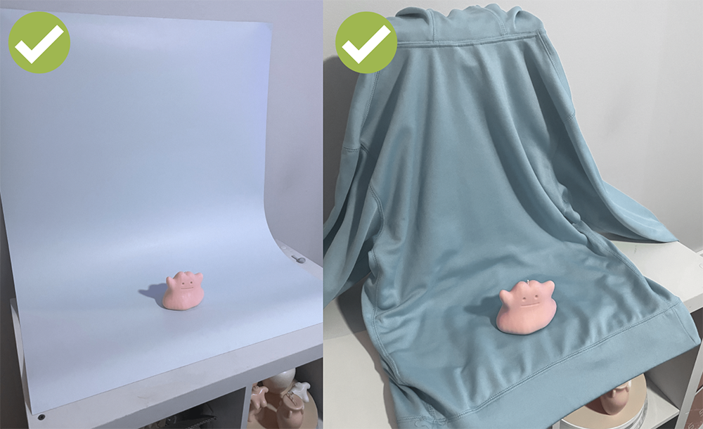Backdrop Materials - Transparent Background in Photoshop