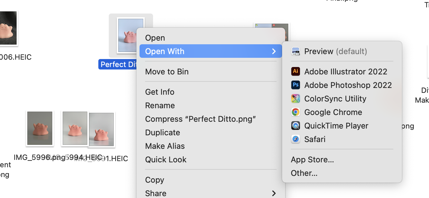 Make Transparent Background on Photoshop - Open With