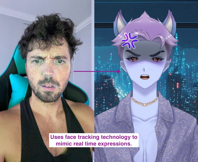 face tracking software for vtuber model