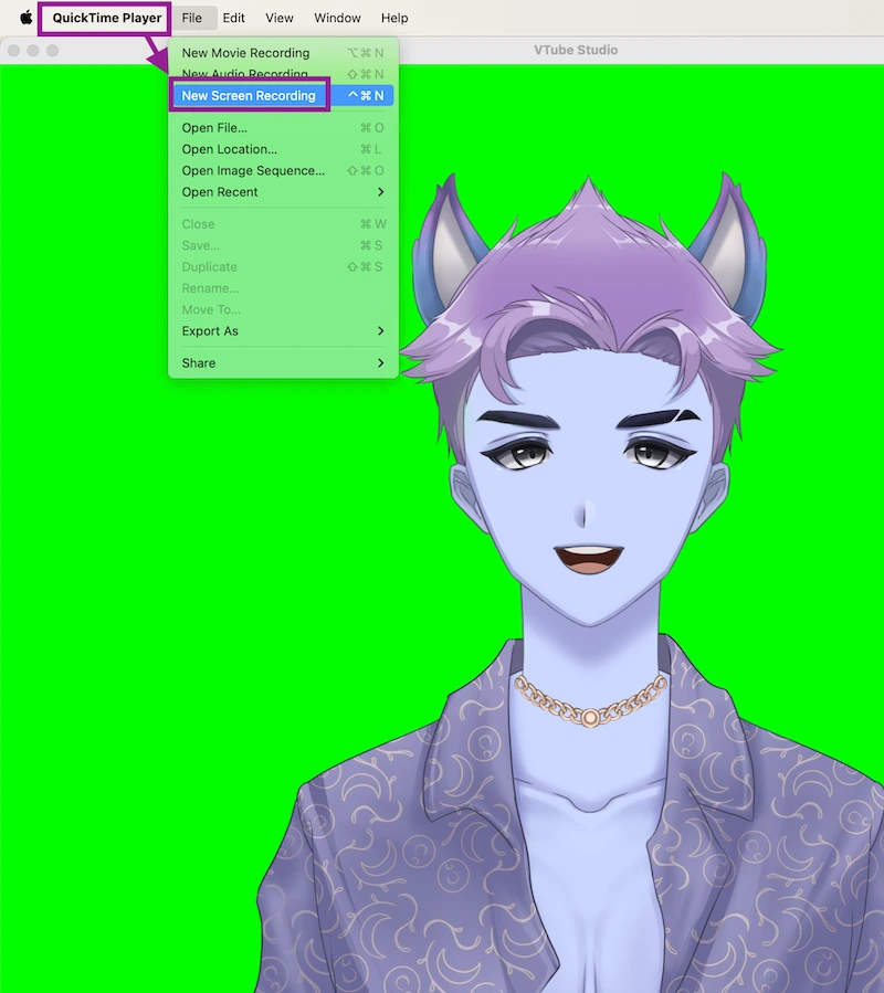 quicktime player vtuber edit
