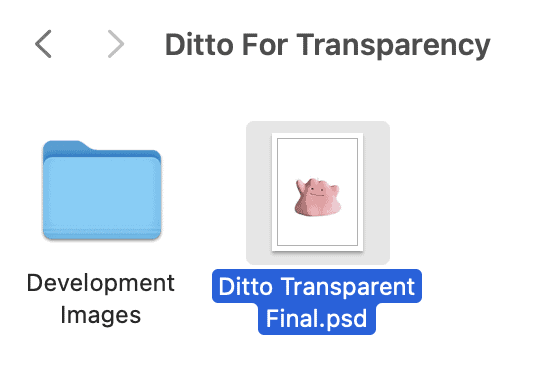 Ditto Before Crop -  How To Make Transparent Background on Photoshop