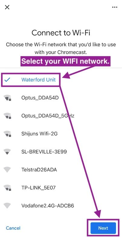 Chromecast setup Connect to Wifi (3)