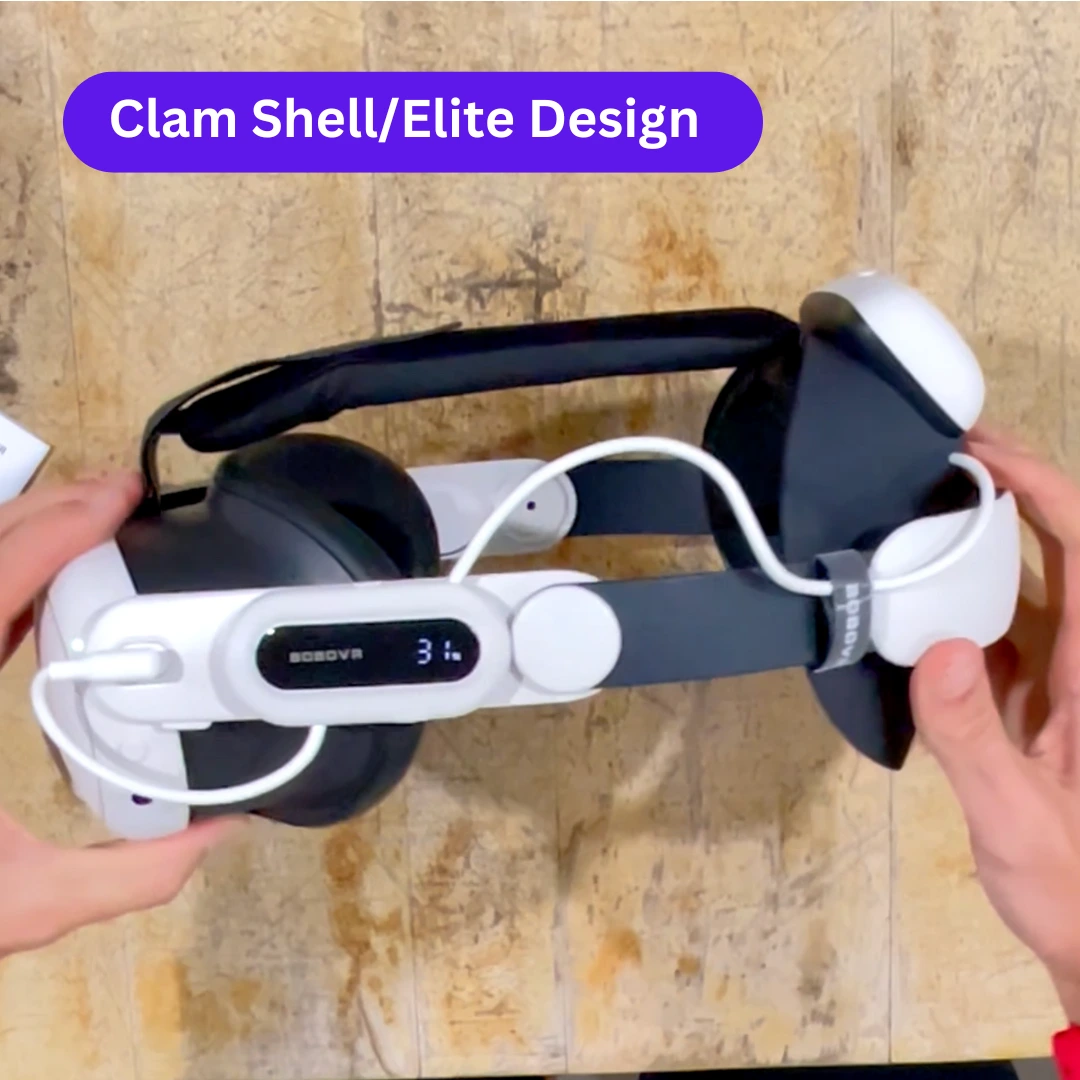 e3 pro elite clam shell design